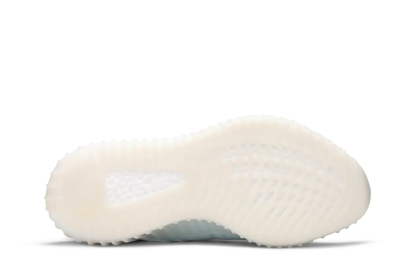 Tênis Yeezy Boost 350 v2 Mono Ice Azul vista traseira