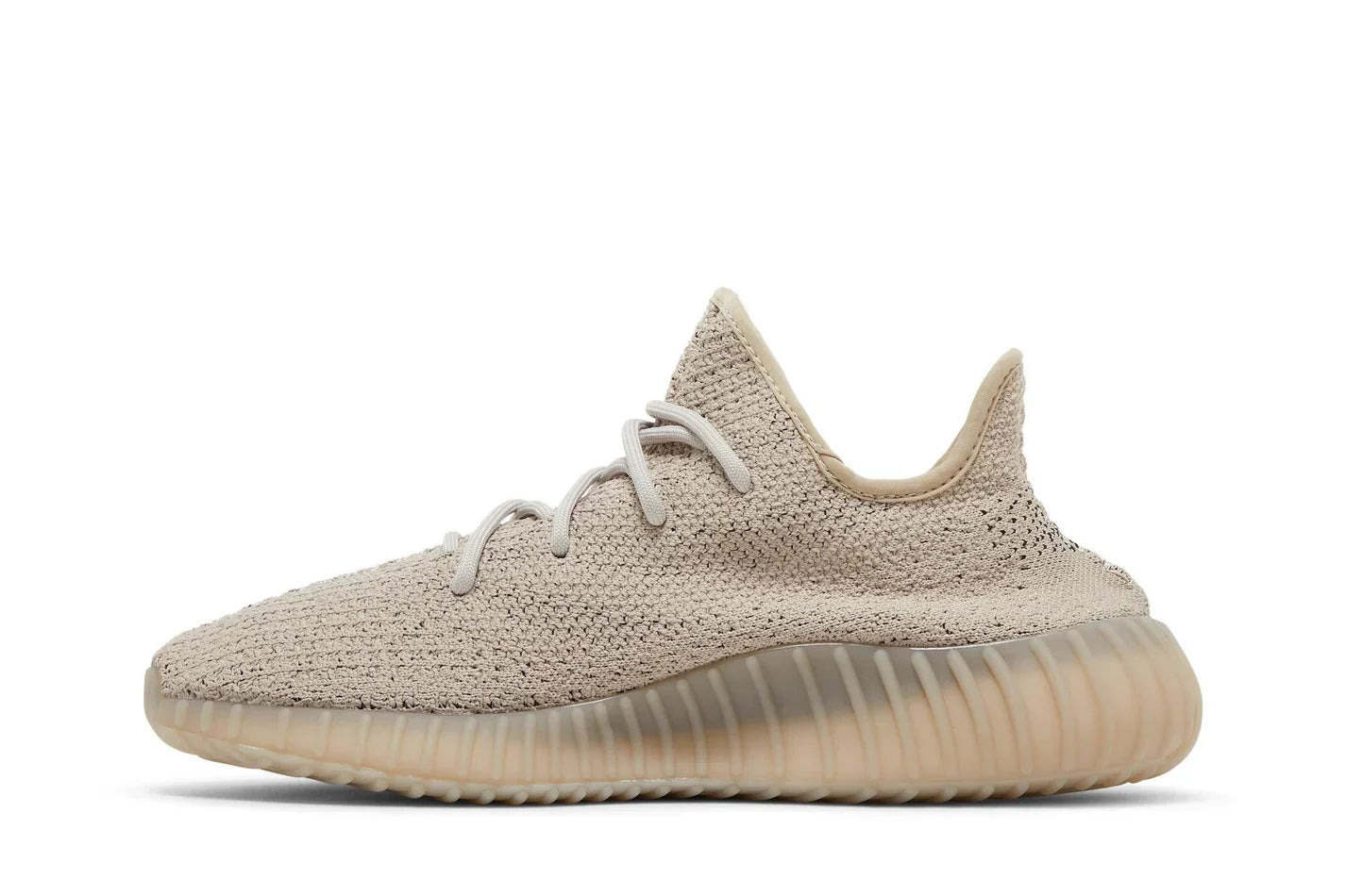 Tênis Yeezy Boost 350 V2 Slate Bege vista traseira
