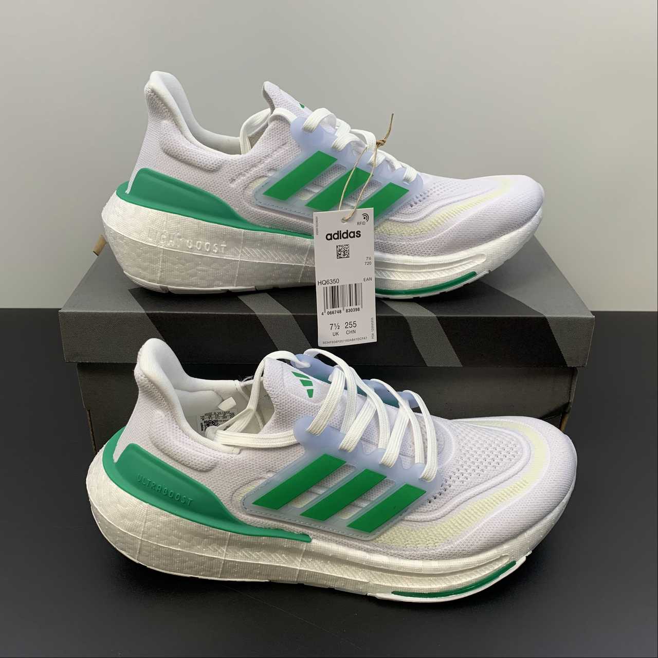 Tênis Adidas UltraBoost Light 23 'White Tint Court Green' - HQ6350
