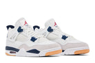 Tênis Air Jordan 4 x Retro SP Navy Branco vista superior