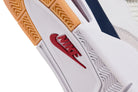 Tênis Air Jordan 4 x Retro SP Navy Branco vista traseira