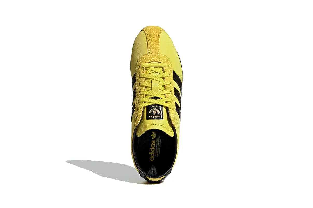 Tênis Adidas Tokyo Pure Sulfur Amarelo detalhe do material