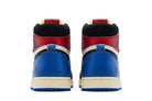Tênis Air Jordan 1 High Fragment Design x Union LA Varsity Red Branco detalhe do solado