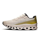 Tênis On Running Cloudmonster Void Silver Lense detalhe lateral