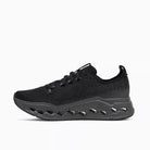 Tênis On Running Cloudsurfer Max 1 Black Gray detalhe lateral
