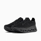 Tênis On Running Cloudsurfer Max 1 Black Gray vista superior