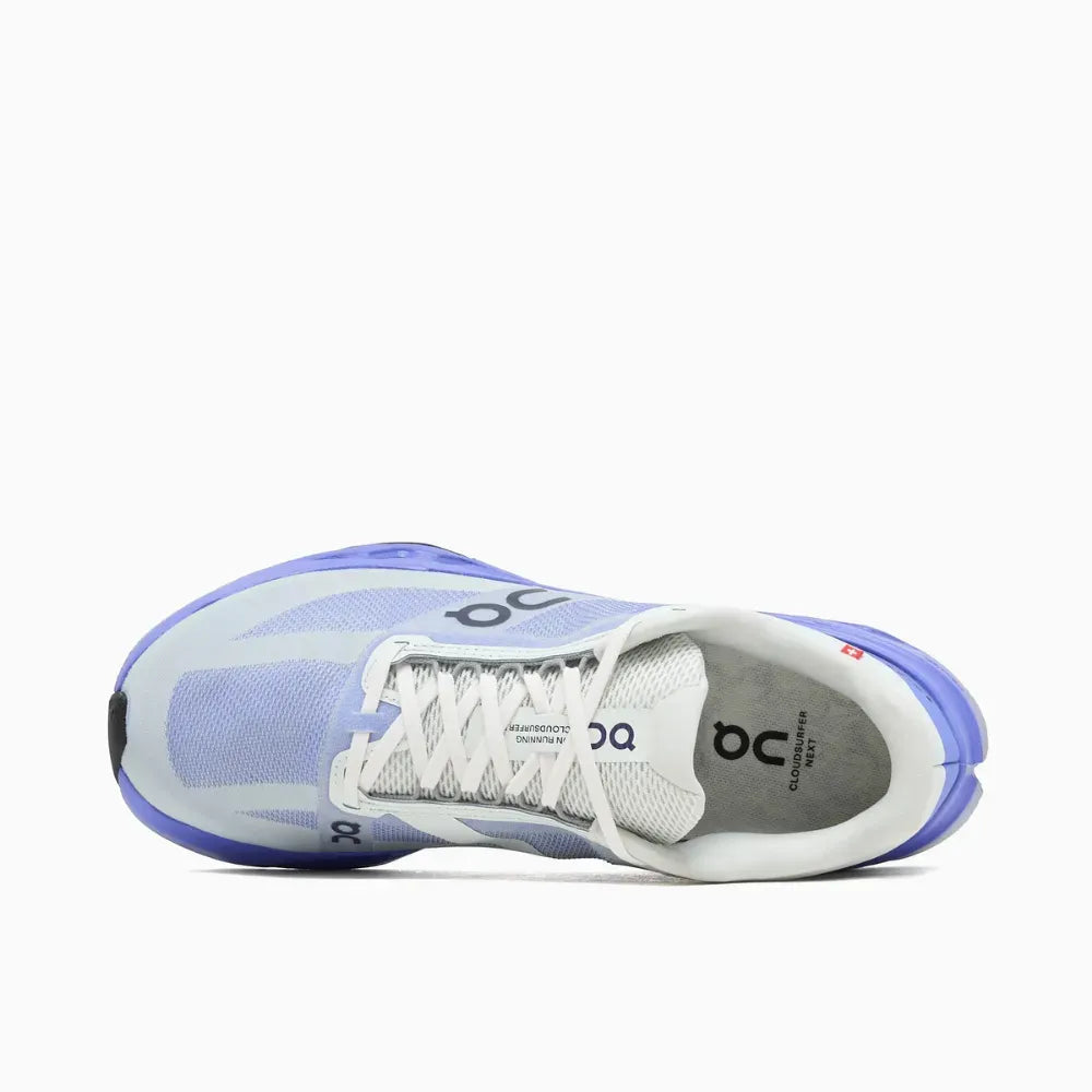 Tênis On Running Cloudsurfer Next Blue detalhe do material