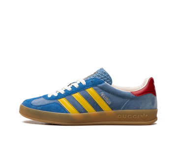 Tênis Adidas x Gucci Gazelle 'Light Blue Suede' - HQ8851