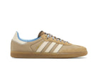 Tênis Adidas Samba x Wales Bonner Wonder White Marrom vista lateral