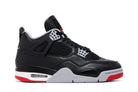 Tênis Air Jordan 4 Bred Reimagined Preto vista lateral