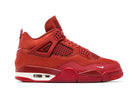 Tênis Air Jordan 4 Retrô OG SP Nigel Sylvester Brick by Brick Vermelho vista lateral
