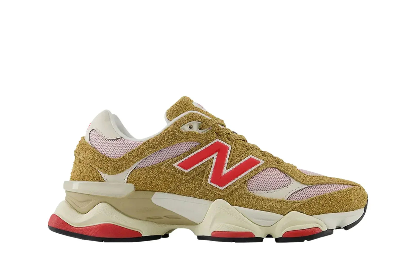 Tênis New Balance 9060 Great Plains Marrom vista lateral
