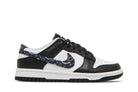 Tênis Nike Dunk Low Black Paisley Preto vista lateral