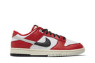 Tênis Nike Dunk Low Premium Chicago Split Vermelho vista lateral