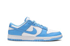 Tênis Nike Dunk Low University Blue Azul vista lateral