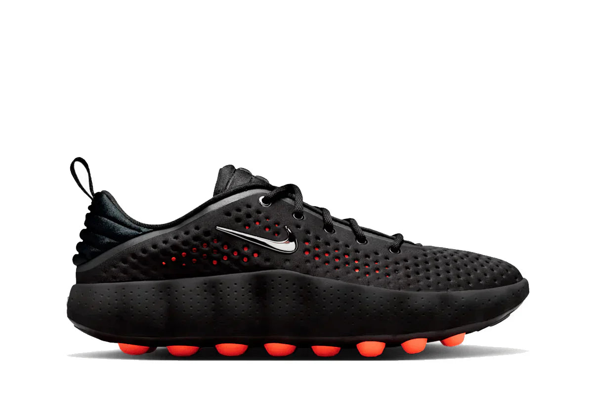 Tênis Nike Mind 002 Black Hyper Crimson Preto vista lateral