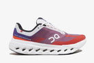Tênis On Running CloudSurfer Next 1 White Red Purple vista lateral
