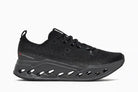Tênis On Running Cloudsurfer Max 1 Black Gray vista lateral