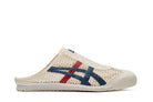 Tênis Onitsuka Tiger Mexico 66 Sabot Cream Mako Blue Bege vista lateral