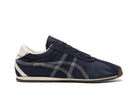 Tênis Onitsuka Tiger Tiger Corsair A55 Midnight Cream Azul vista lateral