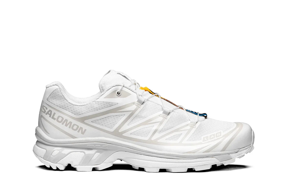 Salomon XT-6 White Lunar Rock Branco