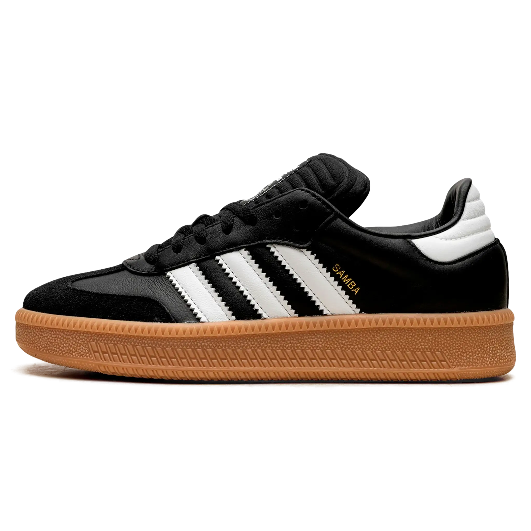 Tênis Adidas Samba XLG "Black White Gum" Preto - IE1379