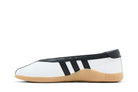 Tênis Adidas Taekwondo Mei Ballet Branco e Preto detalhe lateral