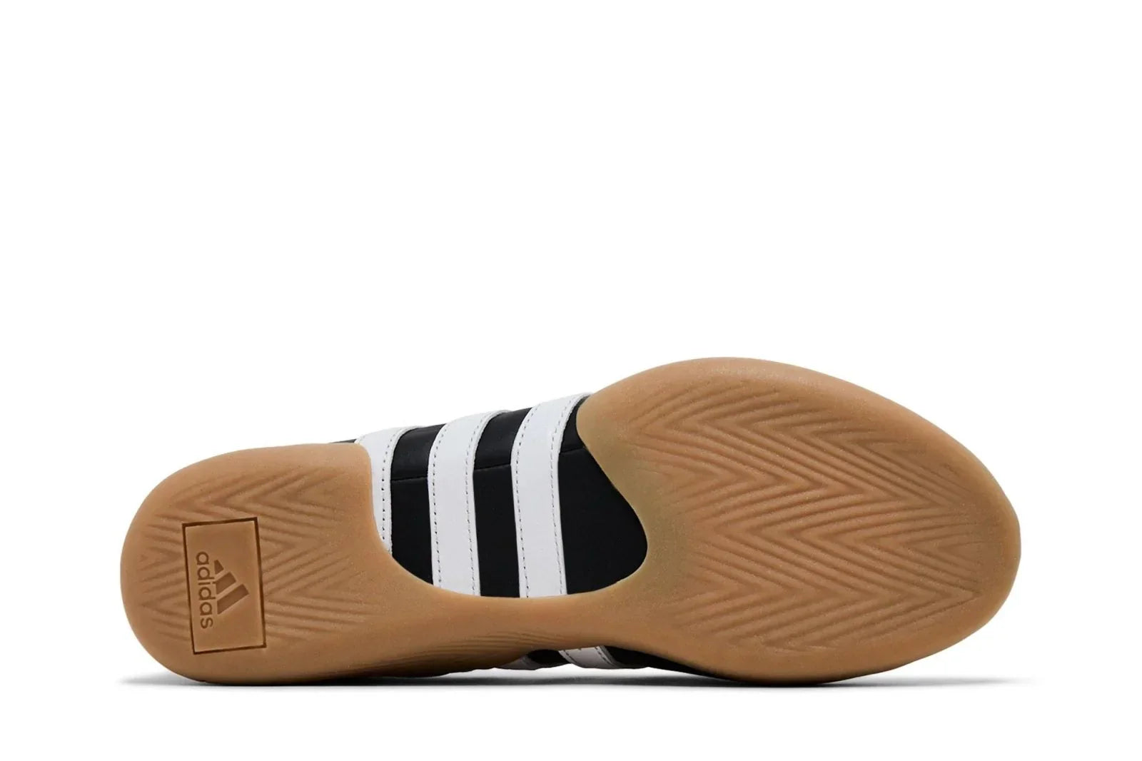 Tênis Adidas Taekwondo Mei Ballet Preto e Branco vista traseira