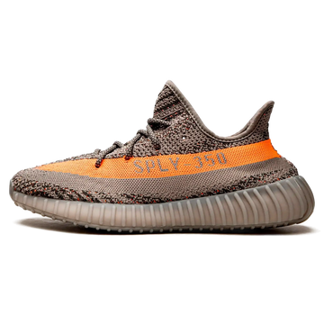Tênis Adidas Yeezy Boost 350 v2 'Beluga Reflective' Cinza / Laranja - GW1229