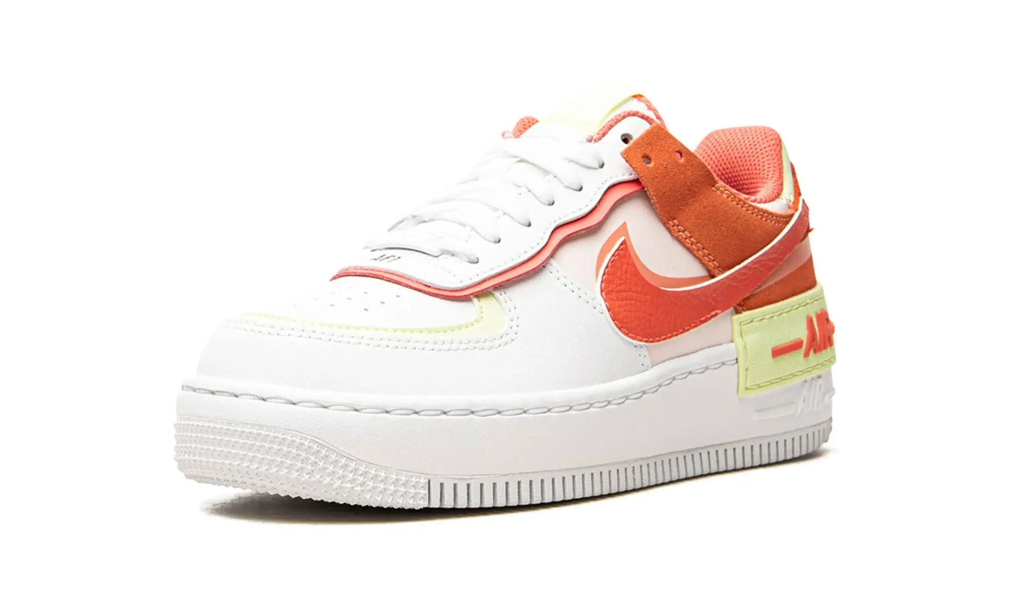 Tênis Air Force 1 Shadow Feminino "Magic Ember" Branco / Laranja - CI0919-110