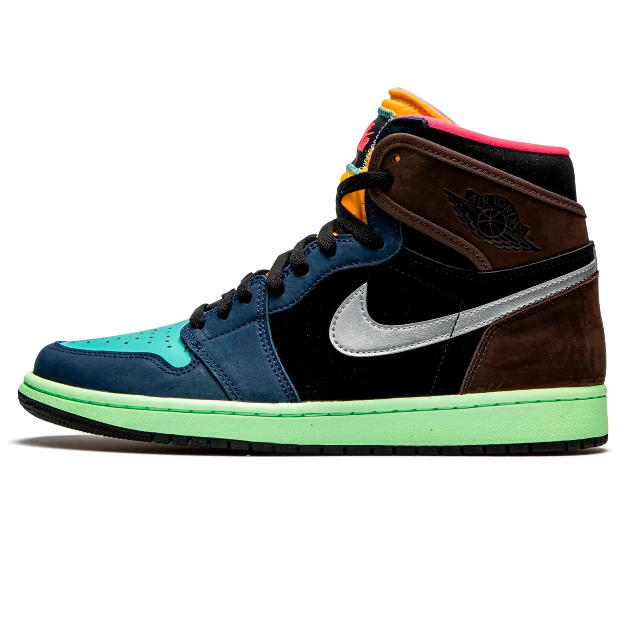 Tênis Air Jordan 1 High "Bio Hack" Colorido - 555088-201