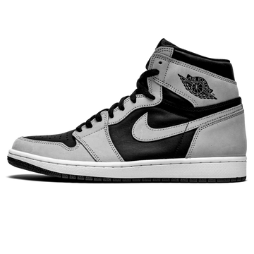 Tênis Air Jordan 1 High "Shadow 2.0" Cinza / Preto - 555088-035