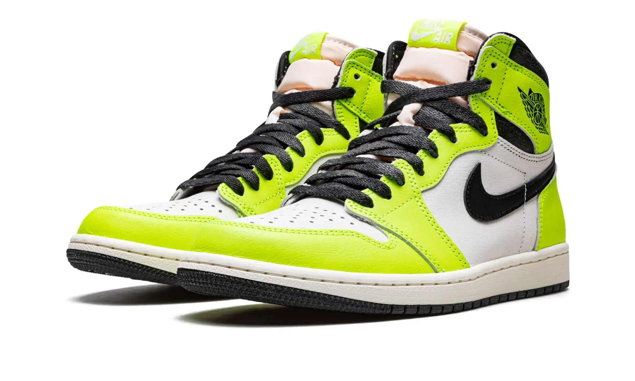 Tênis Air Jordan 1 High "Visionaire Volt" Verde - 555088-702