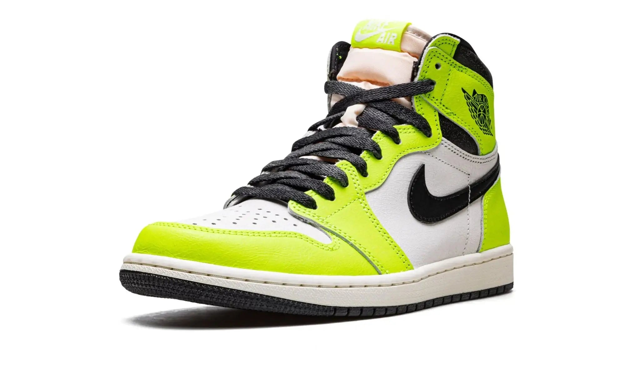 Tênis Air Jordan 1 High "Visionaire Volt" Verde - 555088-702