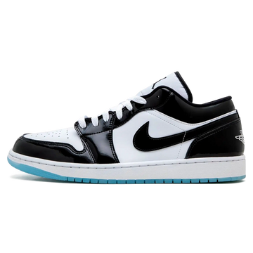 Tênis Air jordan 1 Low "Concord" Preto / Branco - DV1309-100