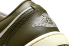 Tênis Air Jordan 1 Low Medium Olive Verde vista traseira
