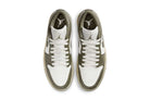 Tênis Air Jordan 1 Low Medium Olive Verde detalhe interno