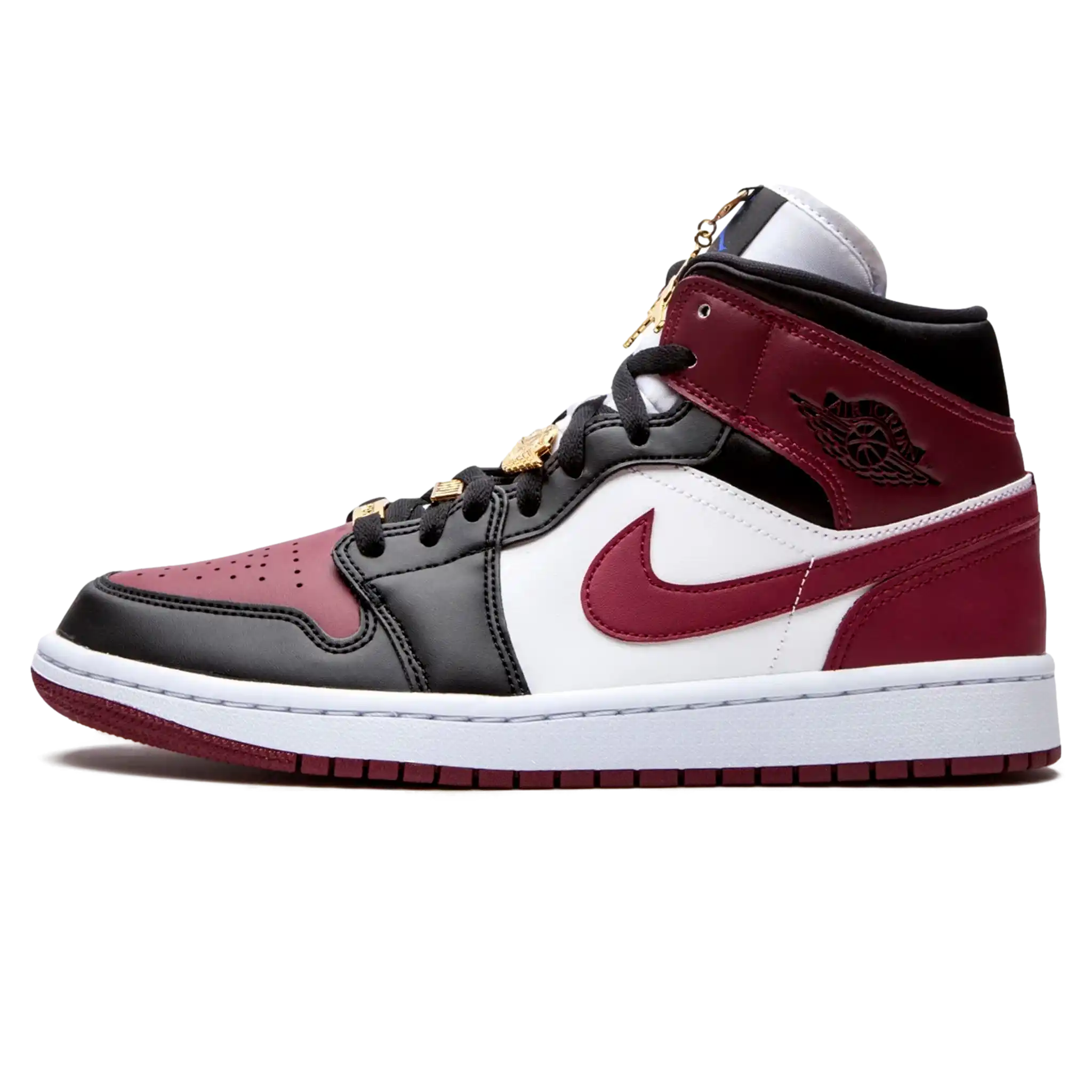 Tênis Air Jordan 1 Mid Feminino "Beetroot" Roxo - CZ4385-016