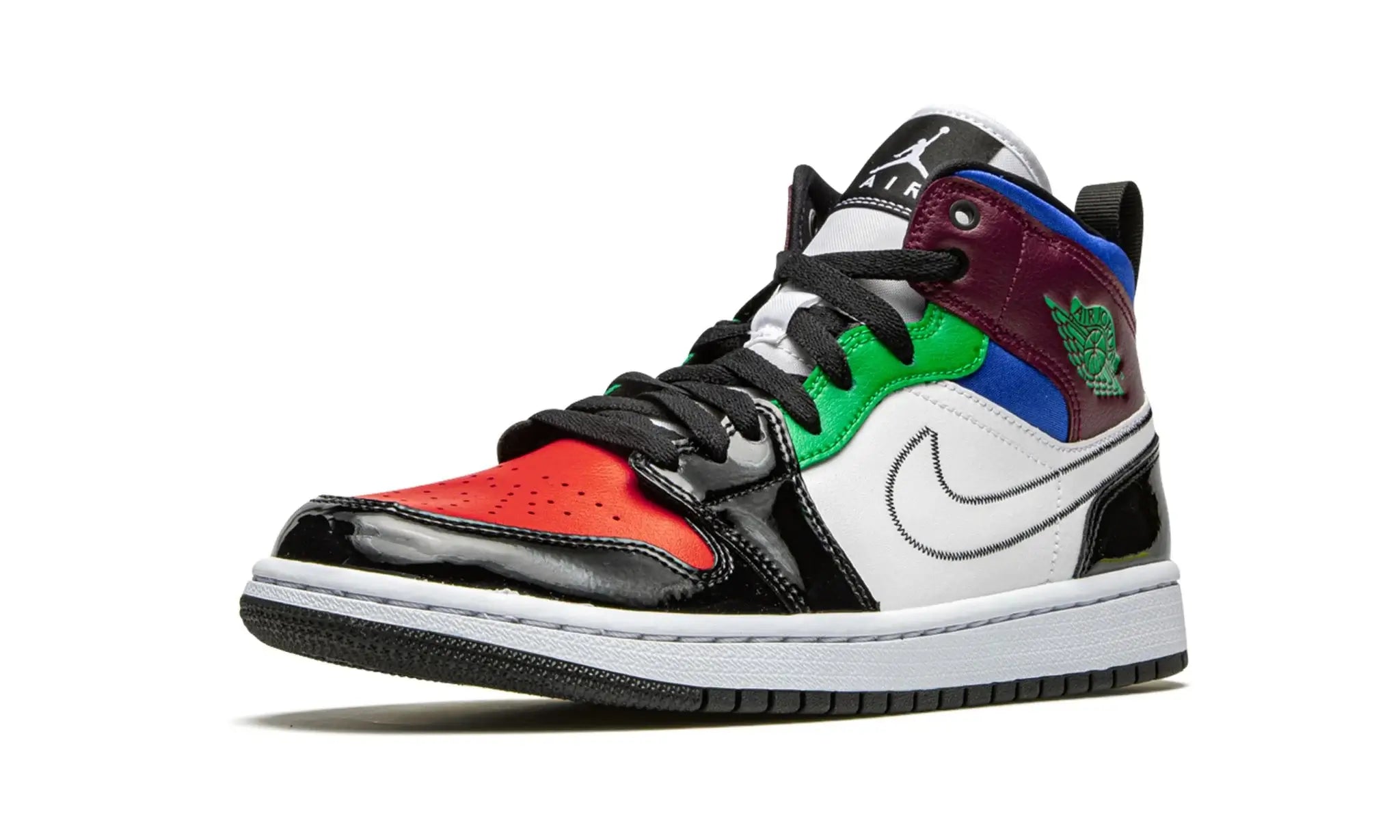 Tênis Air Jordan 1 Mid Feminino "Multicolor" - DB5454-001