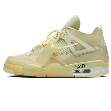 Tênis Air jordan 4 x Off-White "Sail" - CV9388-100