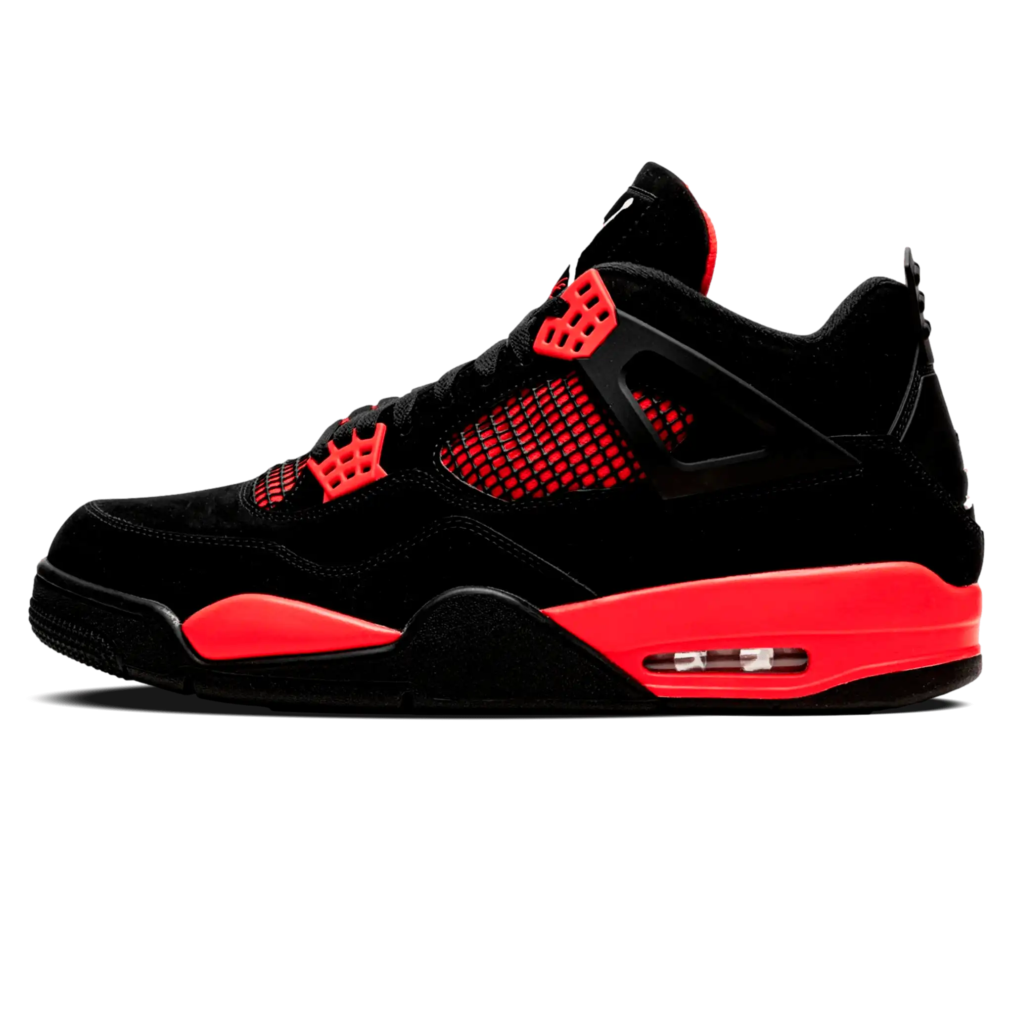 Tênis Air jordan 4 "Red Thunder" Preto / Vermelho - CT8527-016