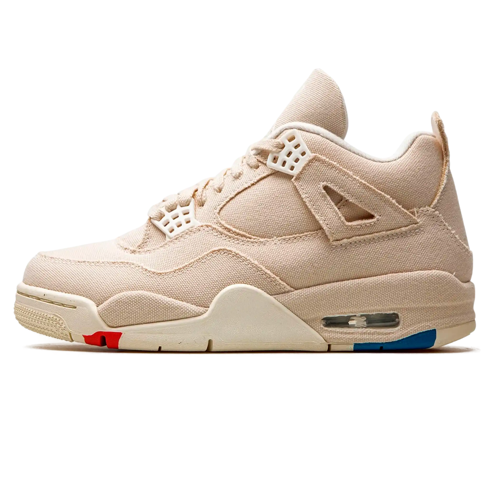 Tênis Air jordan 4 "Sail Blank Canvas" - DQ4909-100