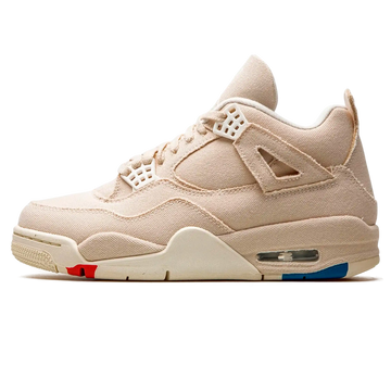 Tênis Air jordan 4 "Sail Blank Canvas" - DQ4909-100