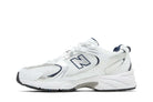 Tênis New Balance 530 White Natural Indigo Branco detalhe do solado