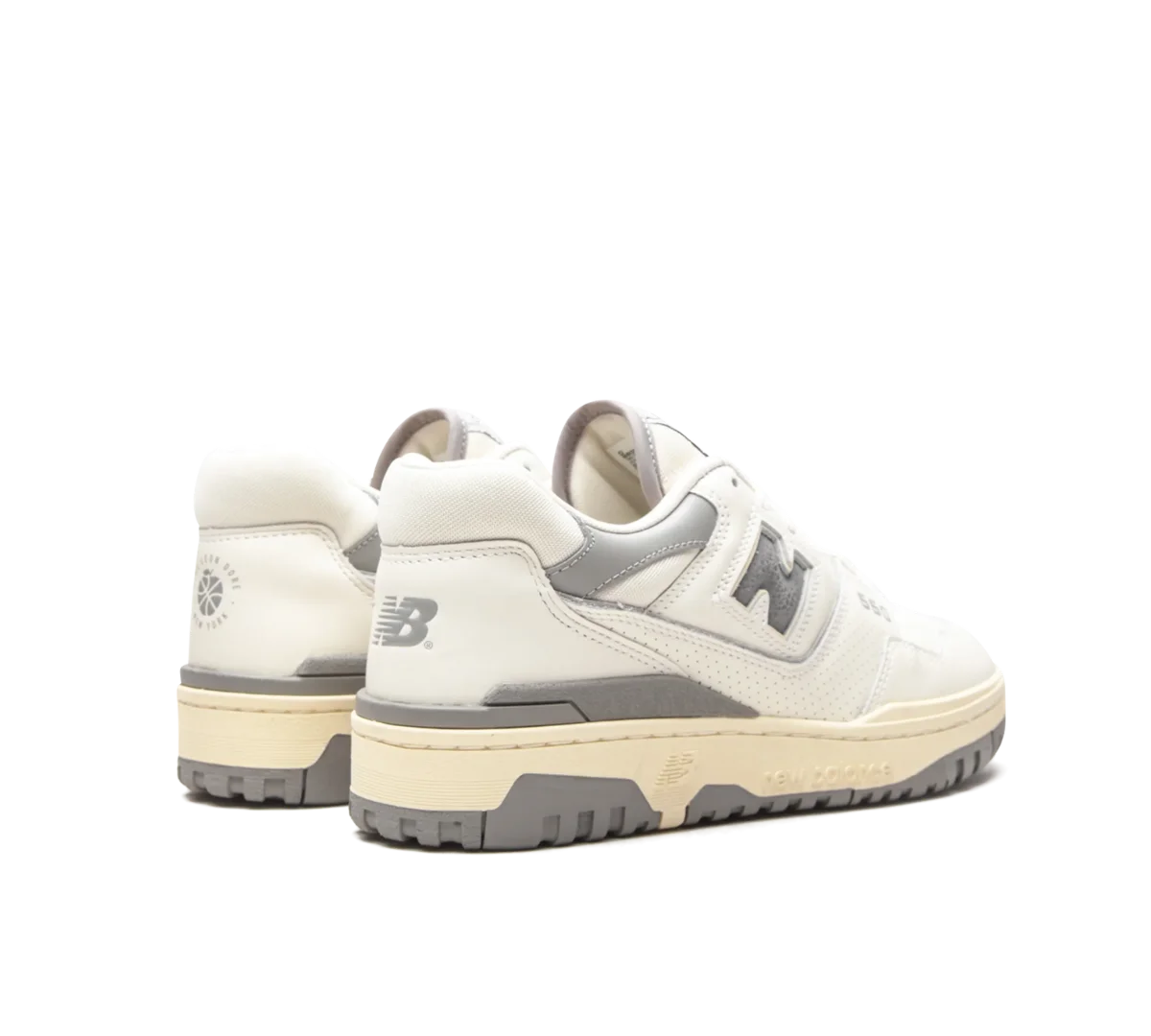 Tênis New Balance 550 x Aime Leon Dore 'White Grey' Branco / Cinza - BB550ALE