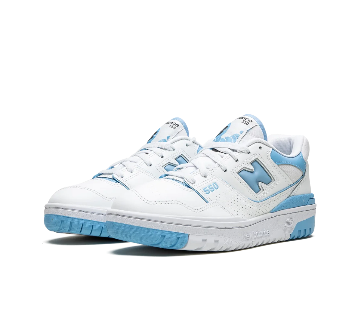 Tênis New Balance 550 'UNC' Branco / Azul - BBW550BC