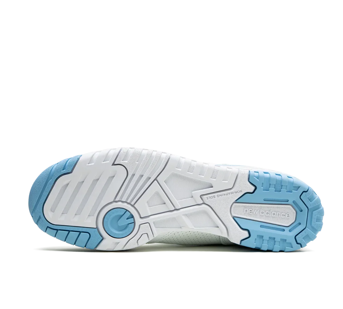 Tênis New Balance 550 'UNC' Branco / Azul - BBW550BC