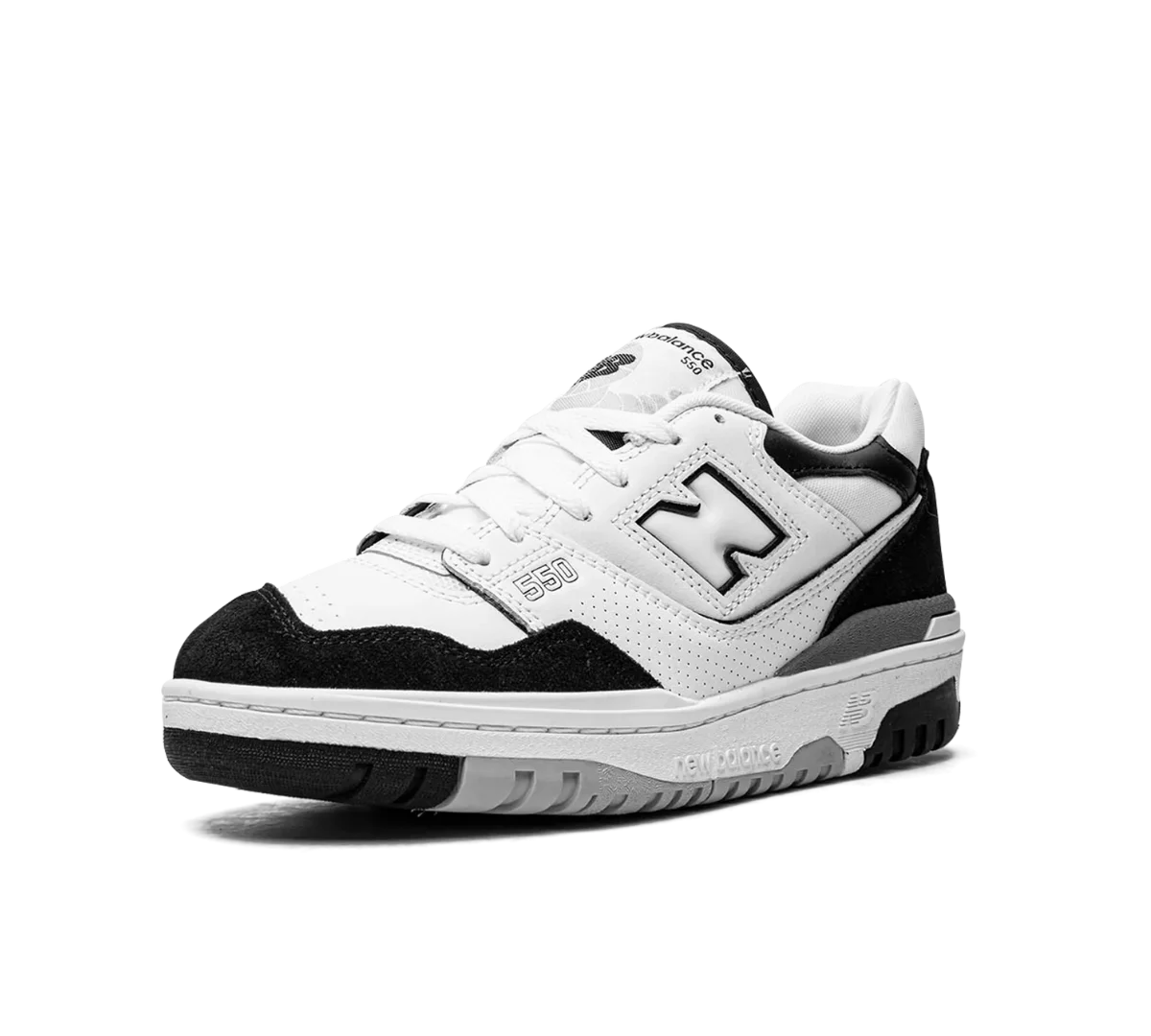 Tênis New Balance 550 'White Black Rain Cloud' Branco / Preto - BB550NCA