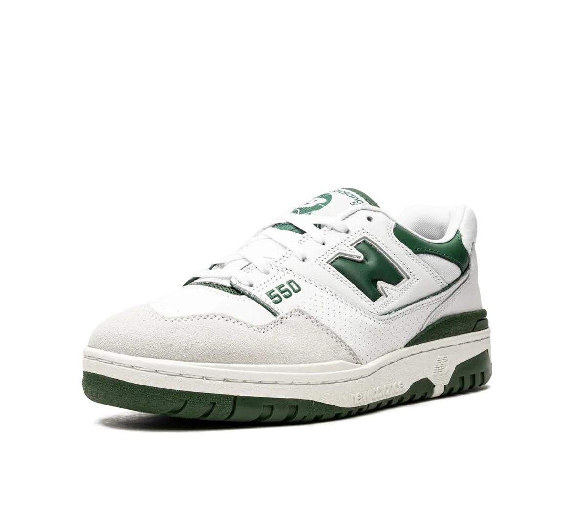 Tênis New Balance 550 'White Green' Branco / Verde - BB550WT1