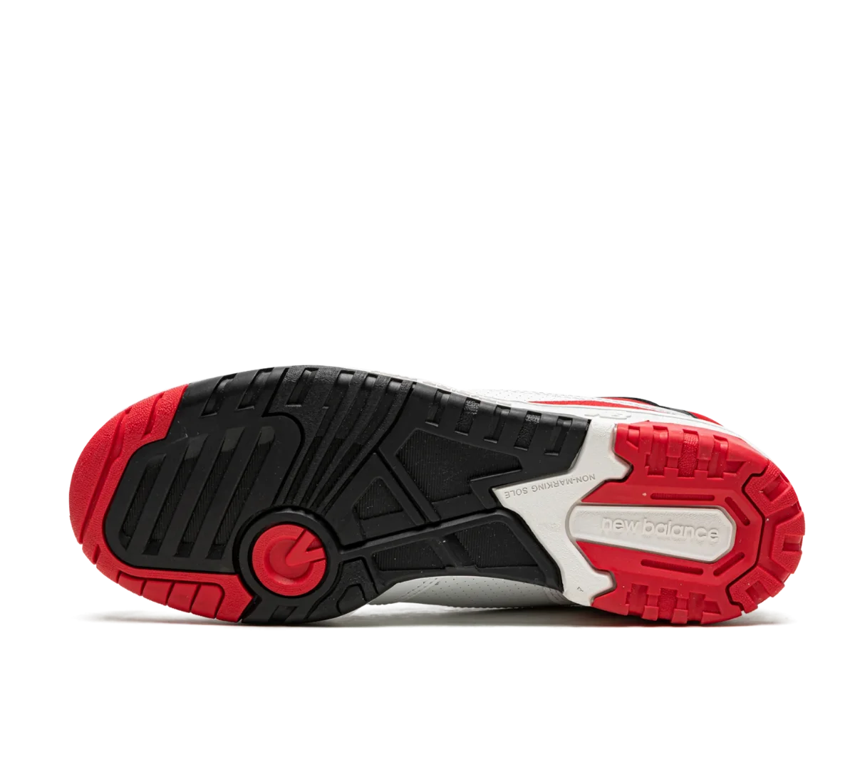 Tênis New Balance 550 'Team Red' Branco / Vermelho - BB550SE1